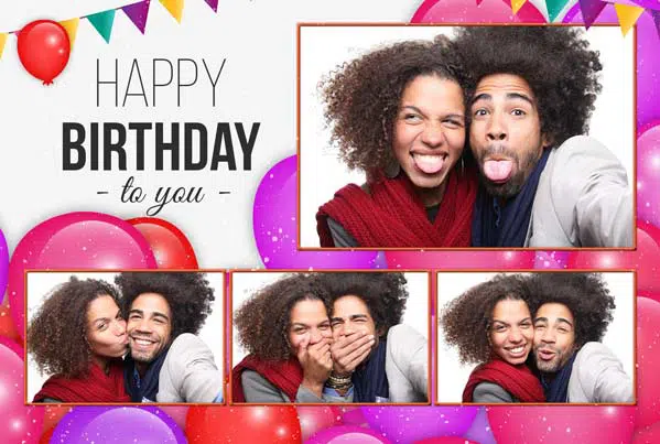 Birthday photo booth Abu dhabi