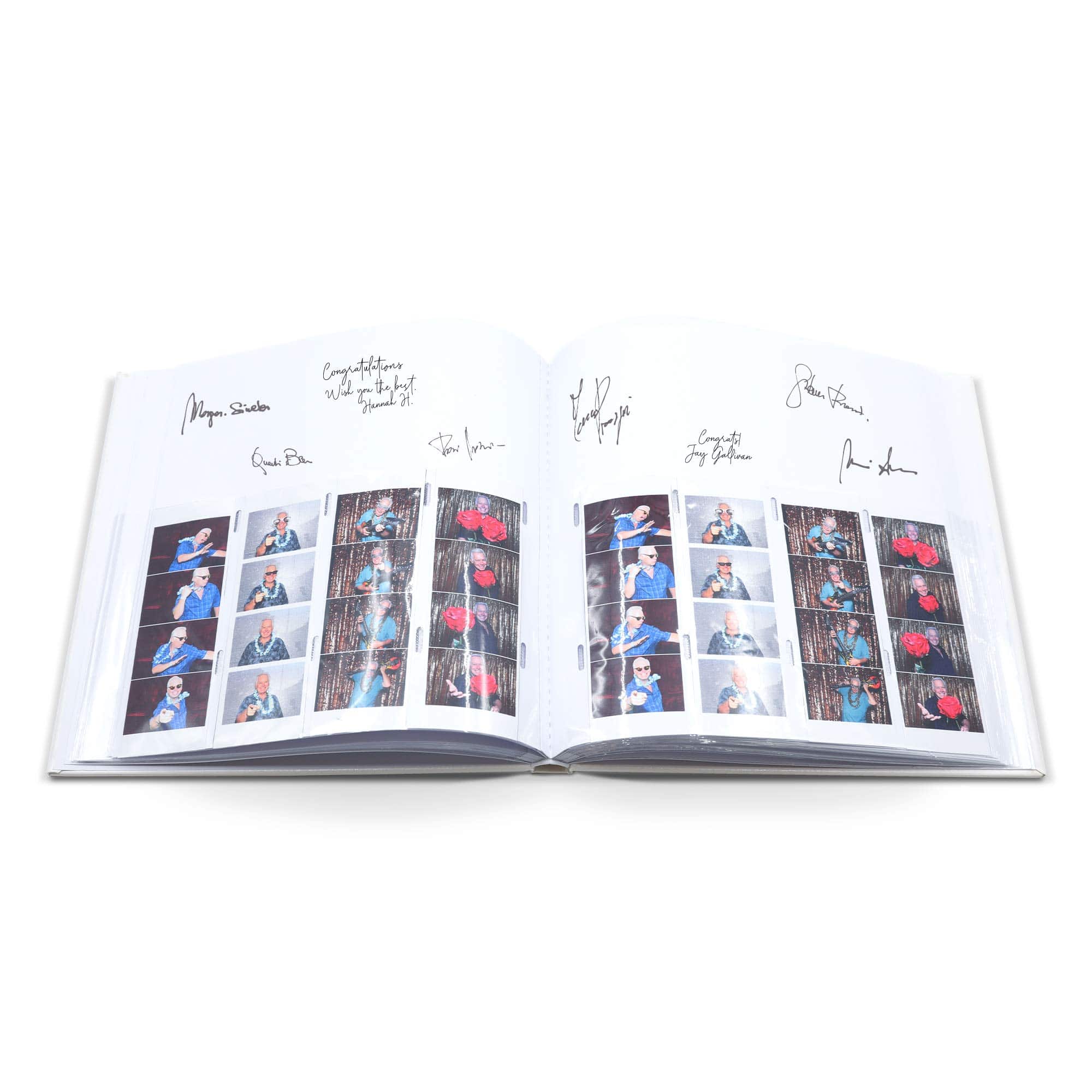 wedding photo booth guest book